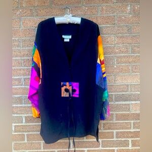 August Max Woman, Kimono jacket, Vintage 80’s- 16W